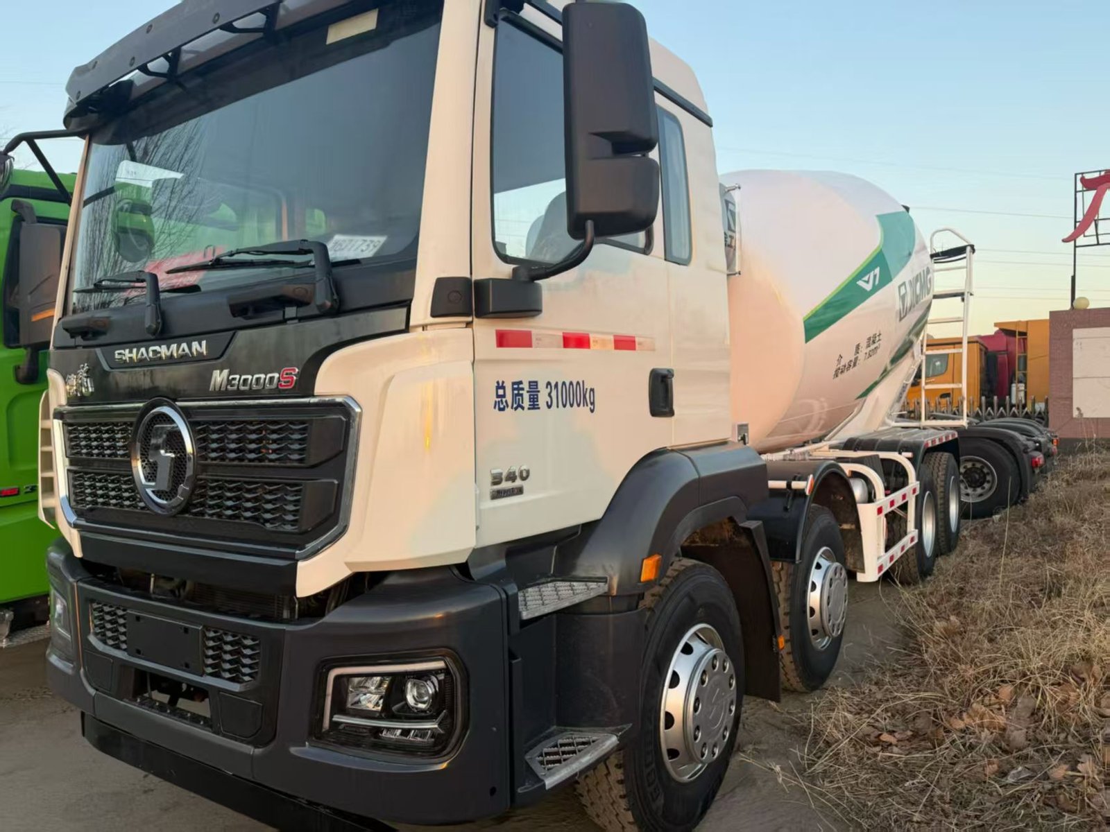 shackman concrete mixer truck5